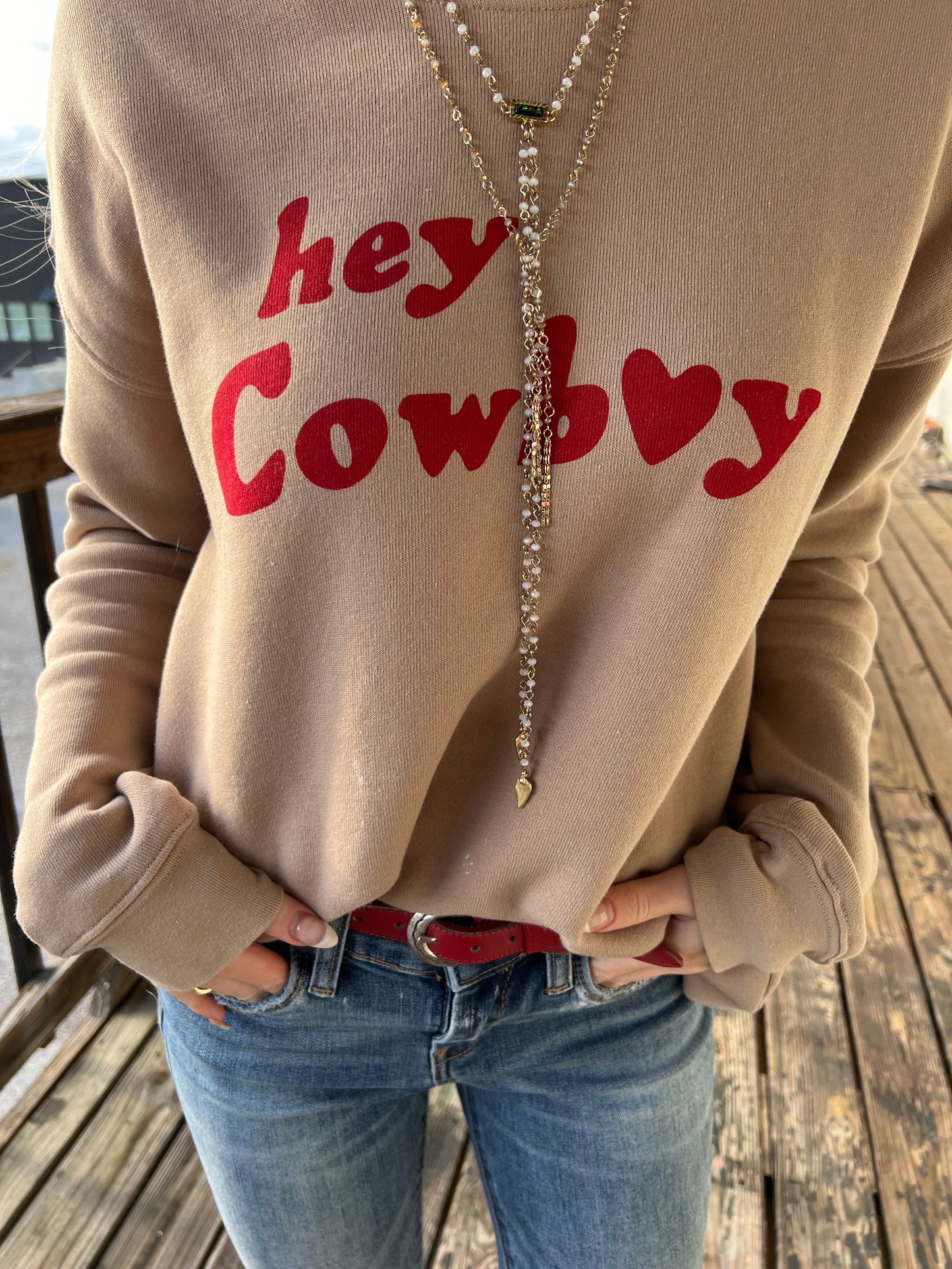 Hey Cowboy Sweatshirt