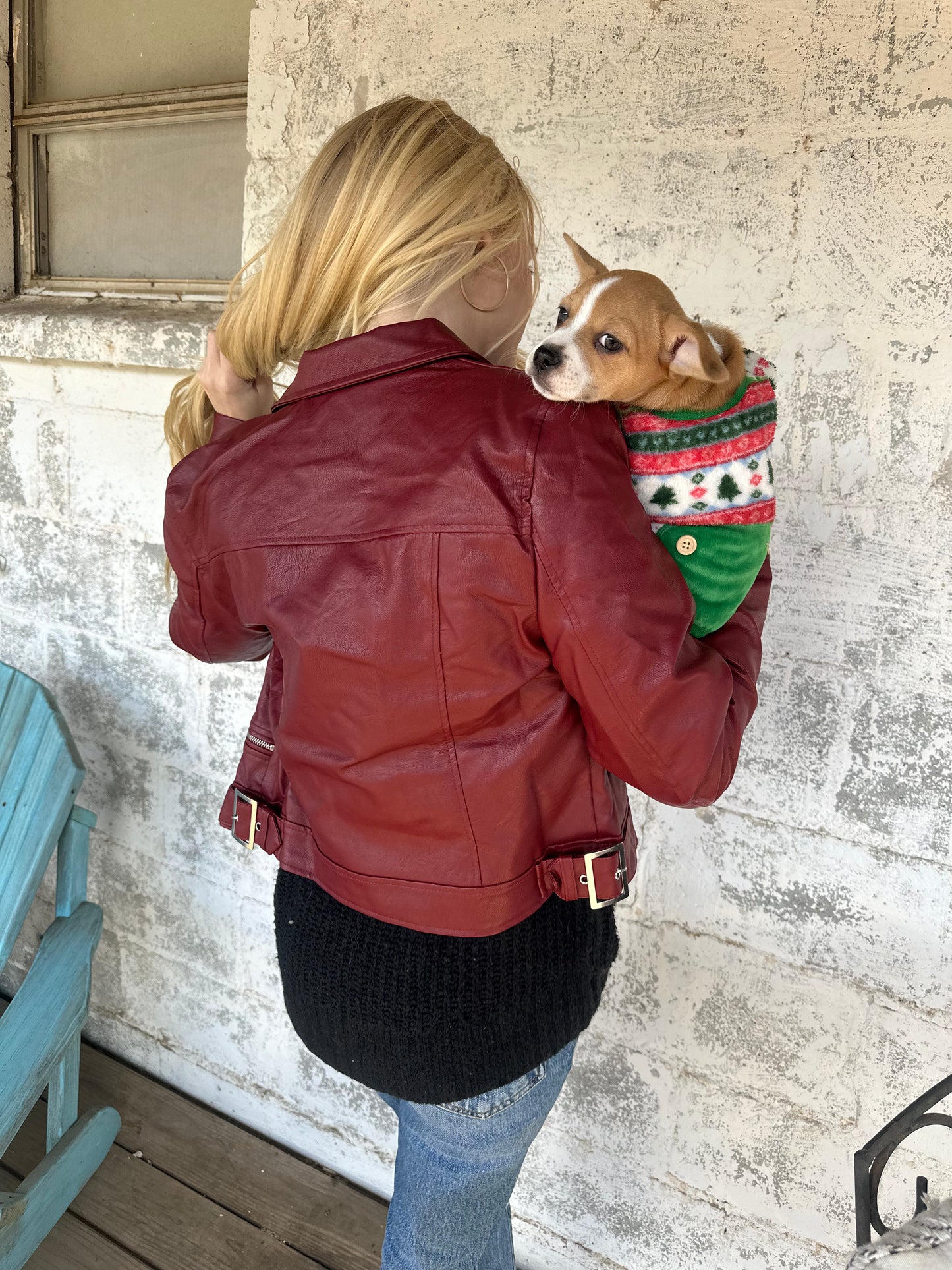 Ruby Leather Jacket