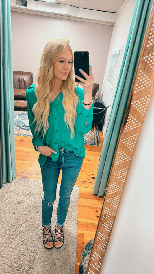 Kaitlyn Button Top